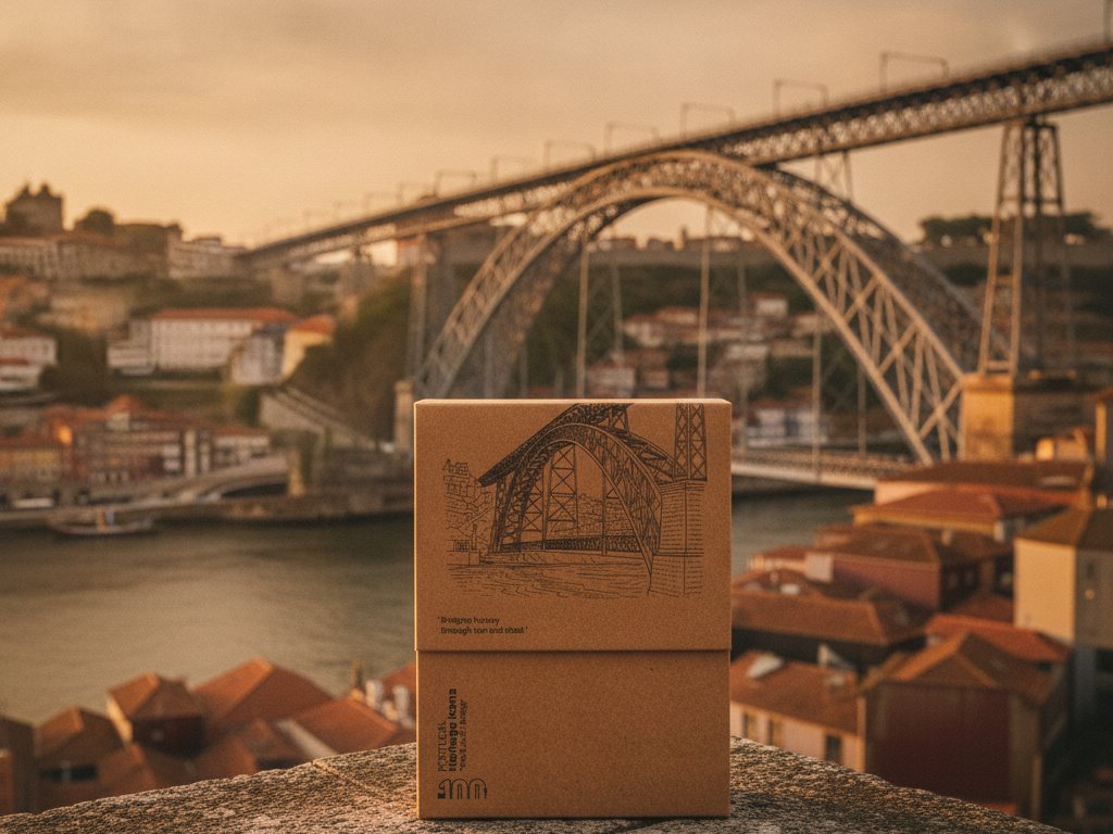 Gift Cork & Kraft — Natural kraft paper and Portuguese cork